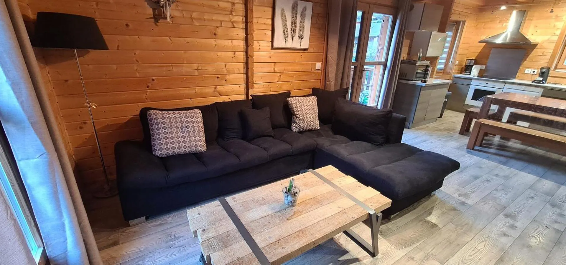 Chalet Chaleureux A Orlu Avec Jacuzzi Et Vue Sur La Montagne 0*,  France
